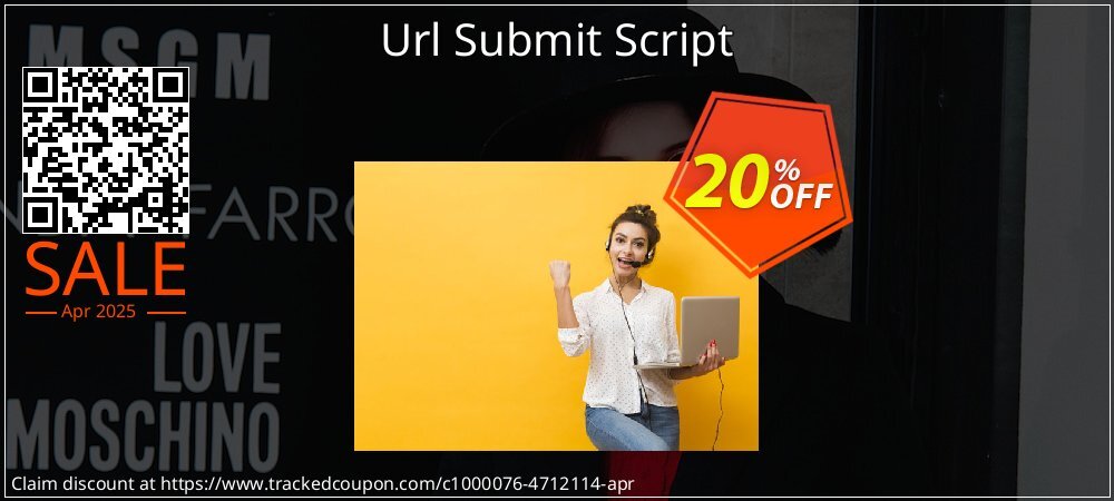 Url Submit Script coupon on National Smile Day deals