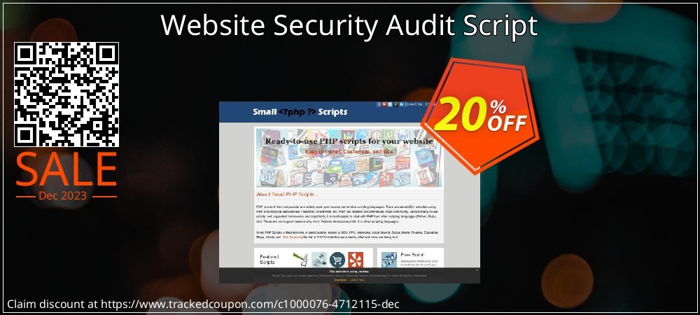 Website Security Audit Script coupon on National Walking Day deals