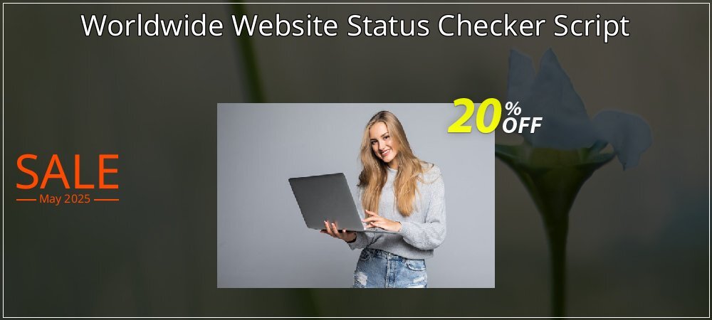 Worldwide Website Status Checker Script coupon on Working Day offering discount