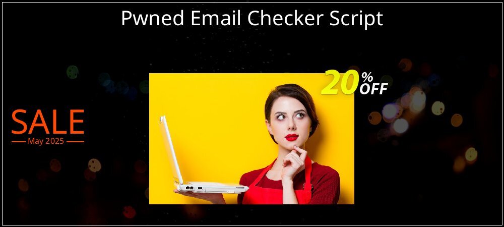 Pwned Email Checker Script coupon on World Password Day deals