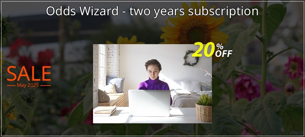 Odds Wizard - two years subscription coupon on Mother's Day discount