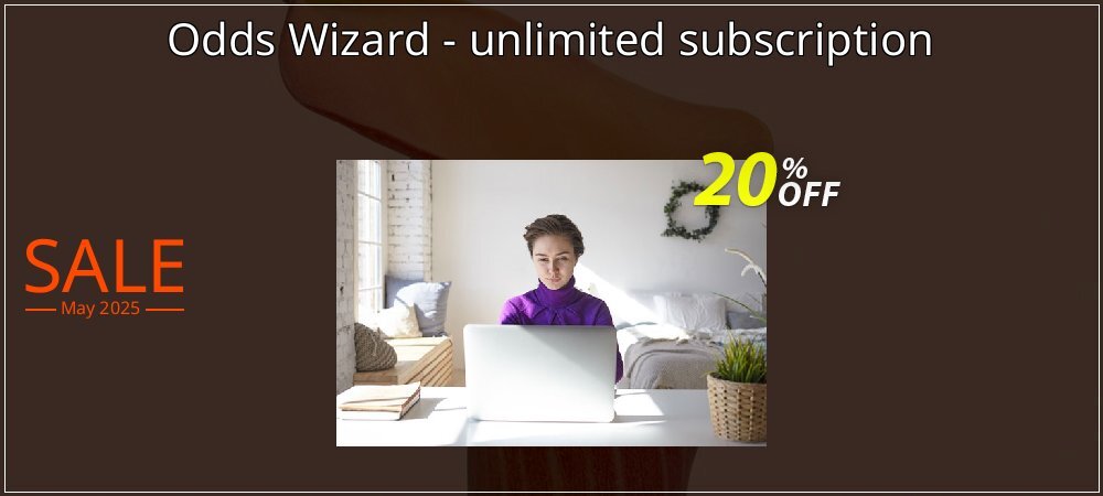 Odds Wizard - unlimited subscription coupon on World Party Day discount