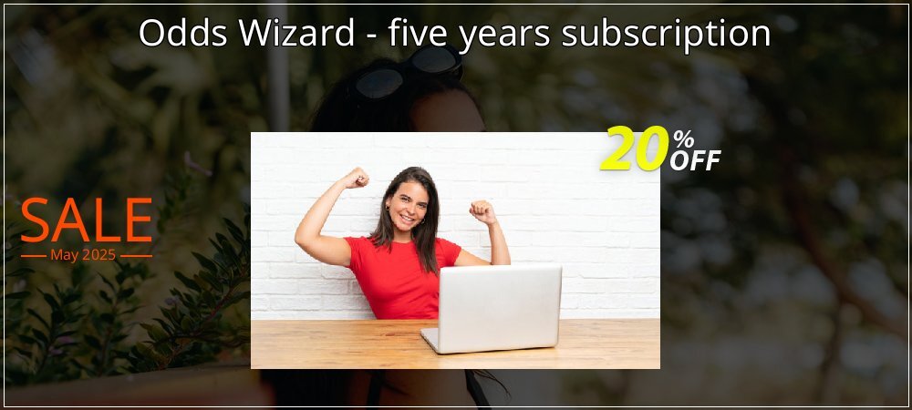 Odds Wizard - five years subscription coupon on World Whisky Day deals