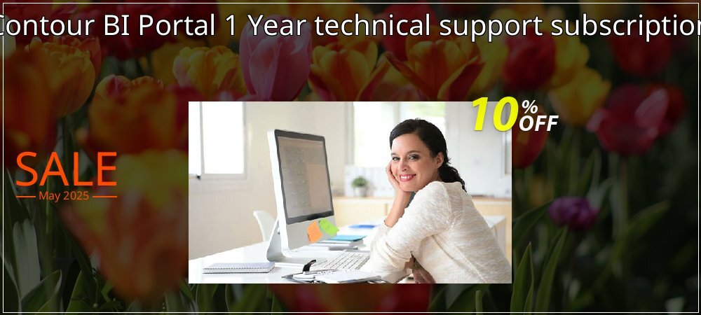 Contour BI Portal 1 Year technical support subscription coupon on National Walking Day offering discount