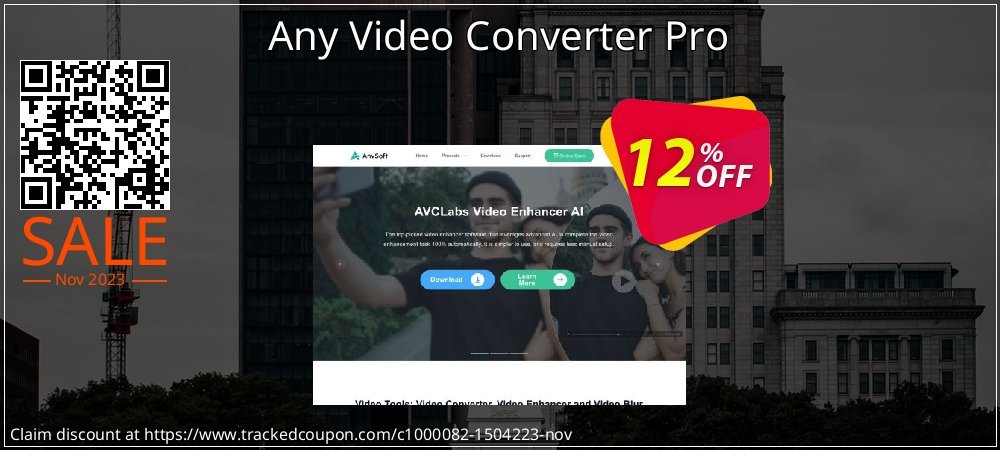 Any Video Converter Pro coupon on Easter Day discount