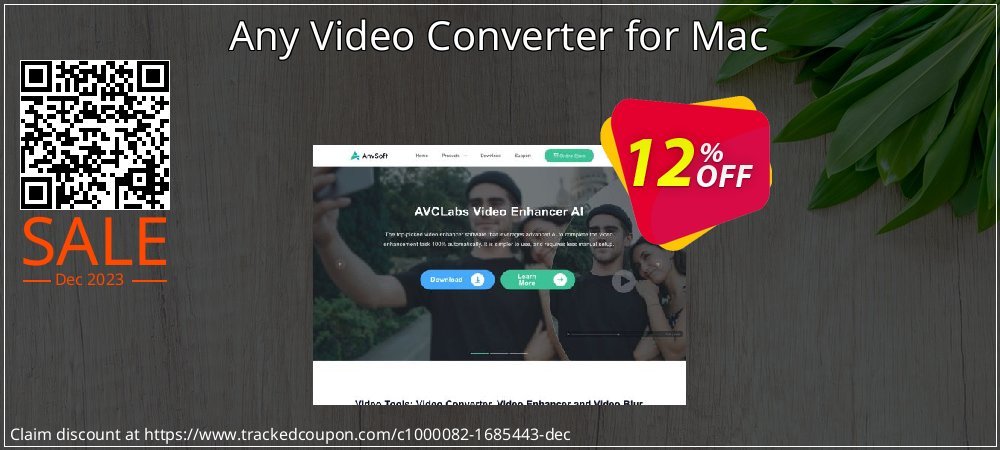 Any Video Converter for Mac coupon on Easter Day promotions