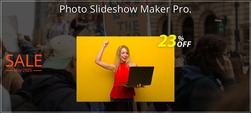 Photo Slideshow Maker Pro. coupon on World Bicycle Day offer