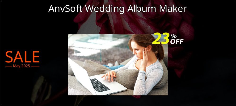 AnvSoft Wedding Album Maker coupon on Social Media Day offering discount