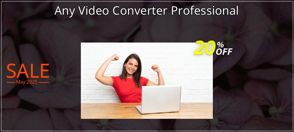 Any Video Converter Professional coupon on National Pizza Party Day discount