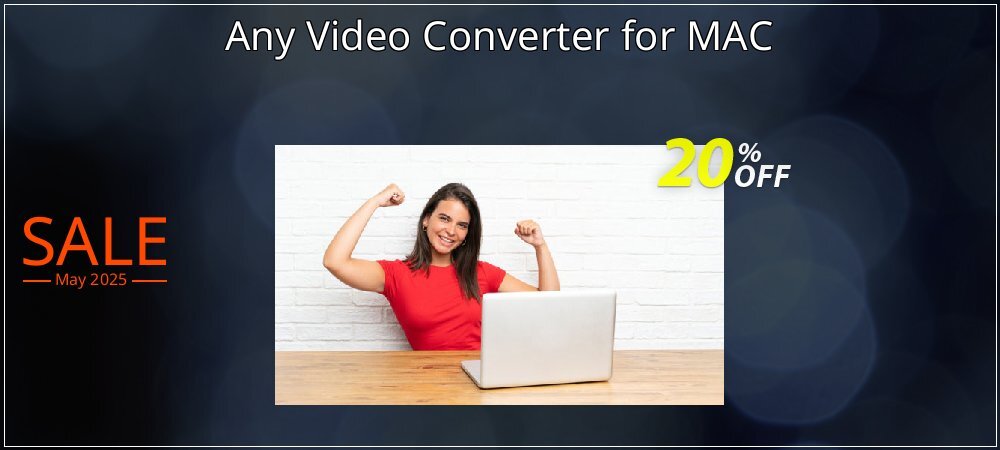 Any Video Converter for MAC coupon on National Walking Day offer