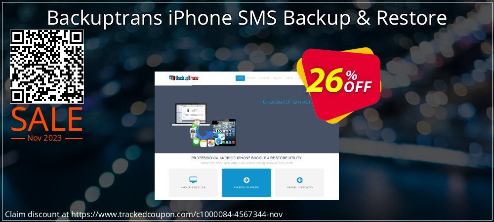 Backuptrans iPhone SMS Backup & Restore coupon on Tell a Lie Day discount