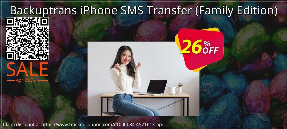 Backuptrans iPhone SMS Transfer - Family Edition  coupon on Easter Day super sale