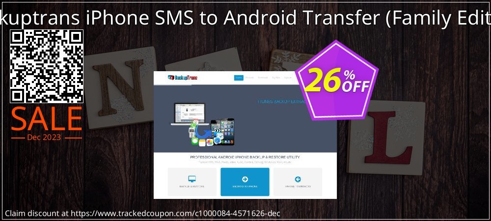 Backuptrans iPhone SMS to Android Transfer - Family Edition  coupon on Beer Month offering sales