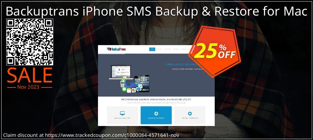 Backuptrans iPhone SMS Backup & Restore for Mac coupon on World Party Day discounts