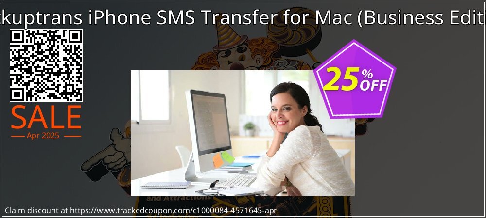 Backuptrans iPhone SMS Transfer for Mac - Business Edition  coupon on National Walking Day offer