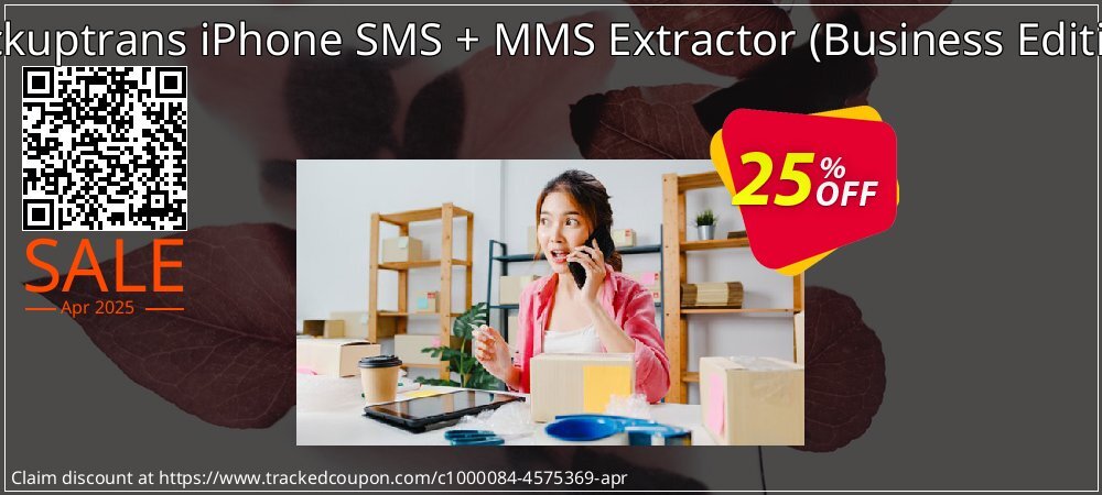 Backuptrans iPhone SMS + MMS Extractor - Business Edition  coupon on Tell a Lie Day sales