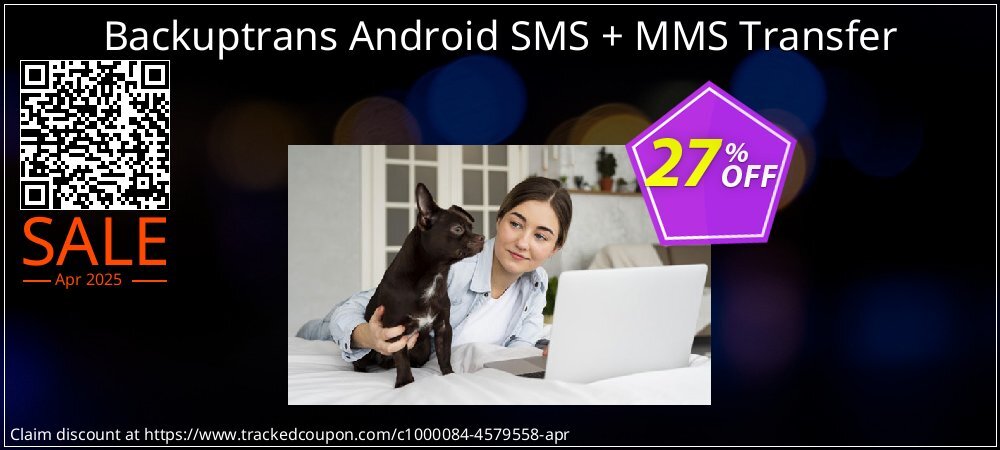 Backuptrans Android SMS + MMS Transfer coupon on Easter Day offering discount