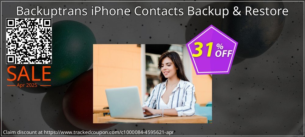 Backuptrans iPhone Contacts Backup & Restore coupon on Palm Sunday deals