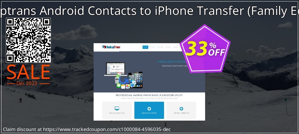 Backuptrans Android Contacts to iPhone Transfer - Family Edition  coupon on Beer Month super sale