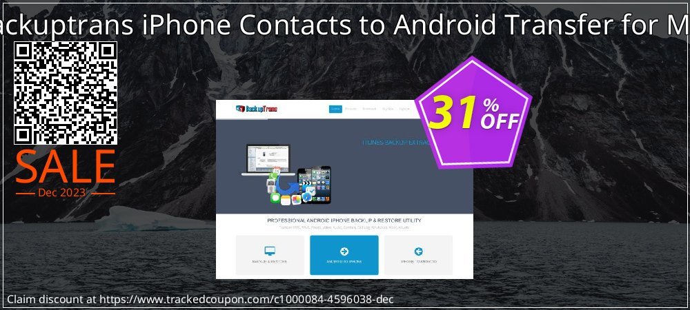 Backuptrans iPhone Contacts to Android Transfer for Mac coupon on Kiss Day discount