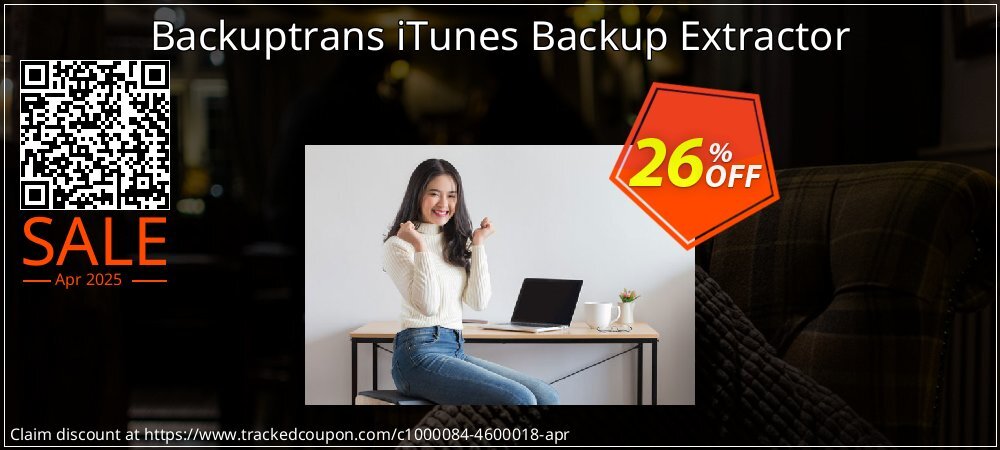 Backuptrans iTunes Backup Extractor coupon on Easter Day discounts