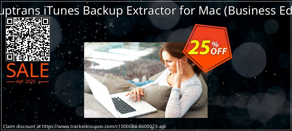 Backuptrans iTunes Backup Extractor for Mac - Business Edition  coupon on Virtual Vacation Day offer