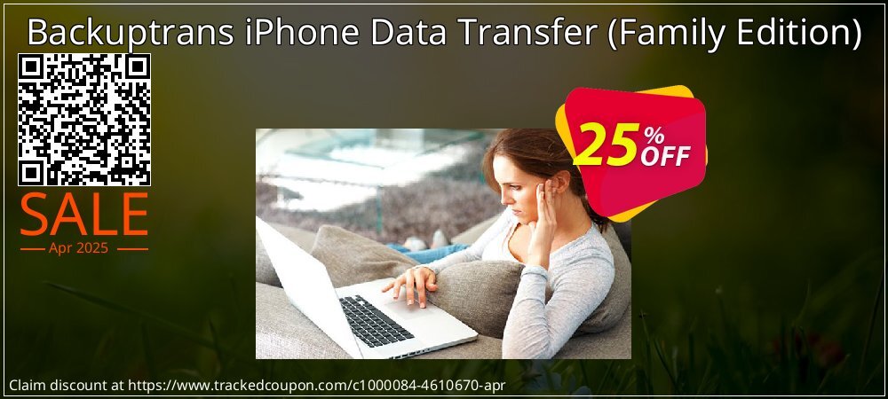 Backuptrans iPhone Data Transfer - Family Edition  coupon on National Walking Day discount