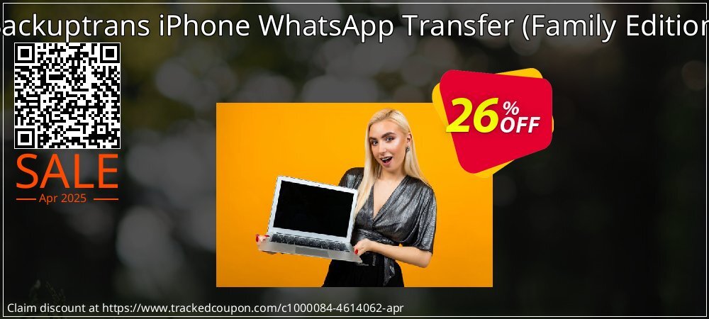 Backuptrans iPhone WhatsApp Transfer - Family Edition  coupon on April Fools Day deals