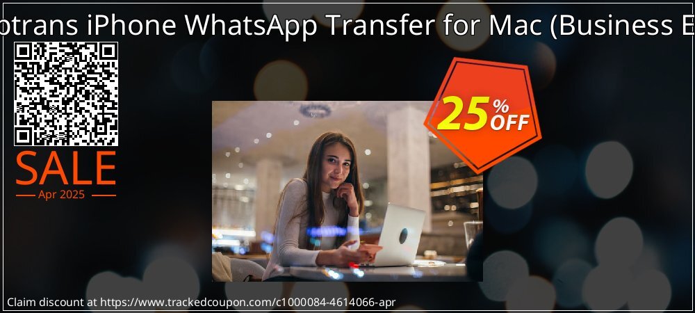 Backuptrans iPhone WhatsApp Transfer for Mac - Business Edition  coupon on World Party Day super sale