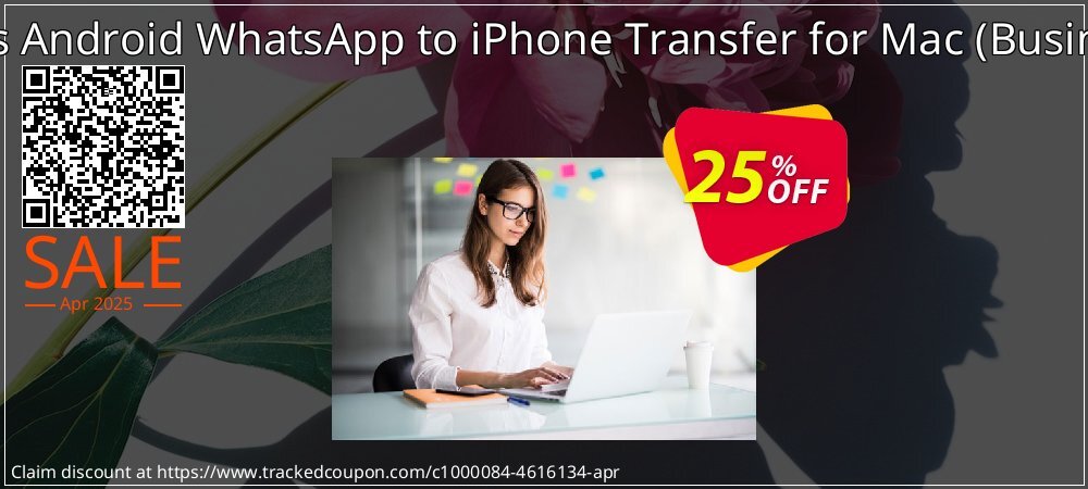 Backuptrans Android WhatsApp to iPhone Transfer for Mac - Business Edition  coupon on World Password Day offering sales