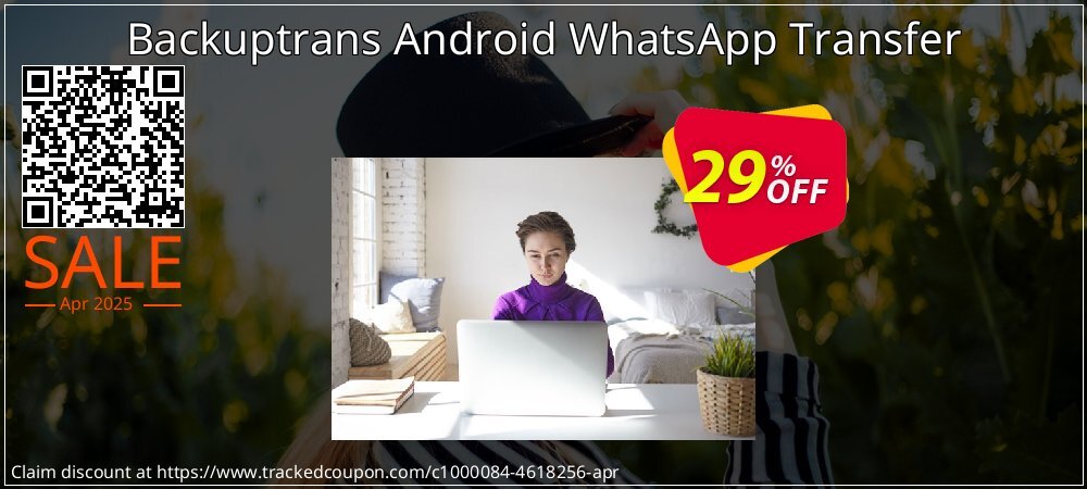 Backuptrans Android WhatsApp Transfer coupon on World Party Day offer