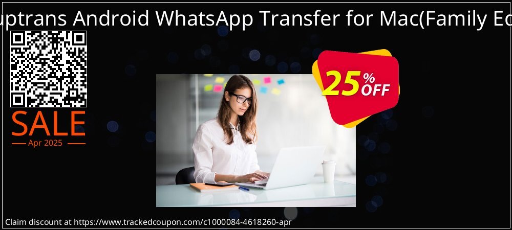 Backuptrans Android WhatsApp Transfer for Mac - Family Edition  coupon on National Walking Day super sale