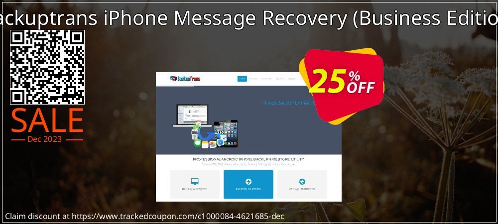Backuptrans iPhone Message Recovery - Business Edition  coupon on Columbia Day super sale