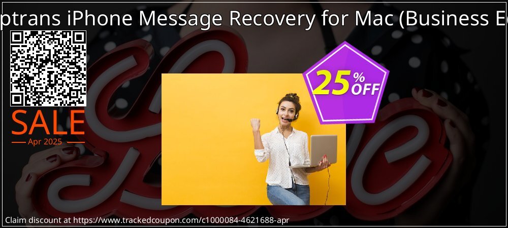 Backuptrans iPhone Message Recovery for Mac - Business Edition  coupon on Constitution Memorial Day super sale