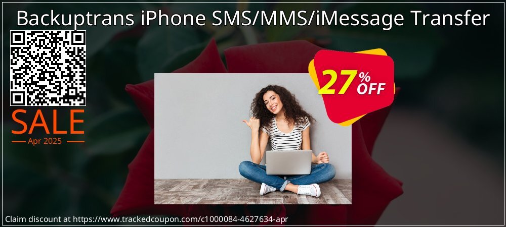 Backuptrans iPhone SMS/MMS/iMessage Transfer coupon on World Password Day discount