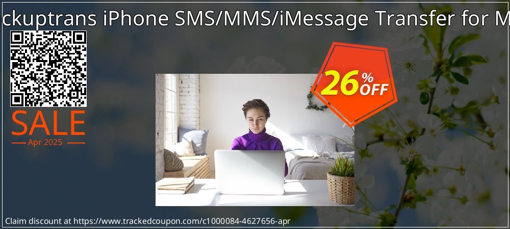 Backuptrans iPhone SMS/MMS/iMessage Transfer for Mac coupon on Palm Sunday offering sales