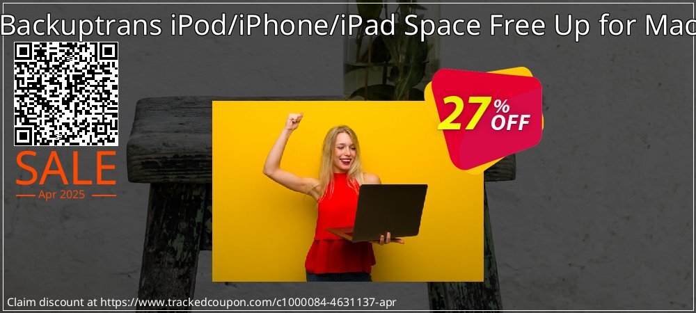 Backuptrans iPod/iPhone/iPad Space Free Up for Mac coupon on April Fools' Day offering discount