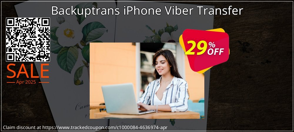 Backuptrans iPhone Viber Transfer coupon on Tell a Lie Day sales