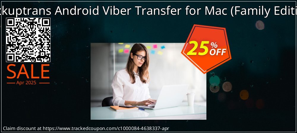 Backuptrans Android Viber Transfer for Mac - Family Edition  coupon on April Fools' Day offering discount