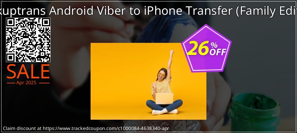 Backuptrans Android Viber to iPhone Transfer - Family Edition  coupon on National Walking Day discounts