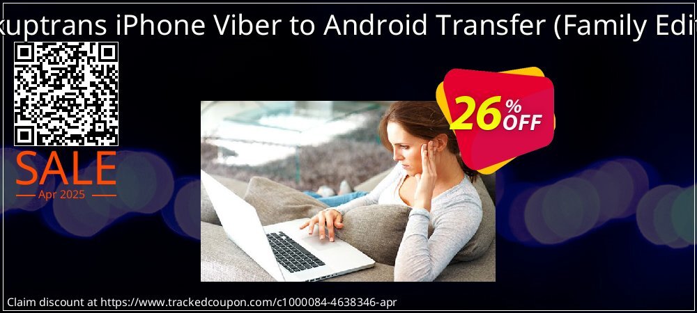 Backuptrans iPhone Viber to Android Transfer - Family Edition  coupon on World Party Day offering discount