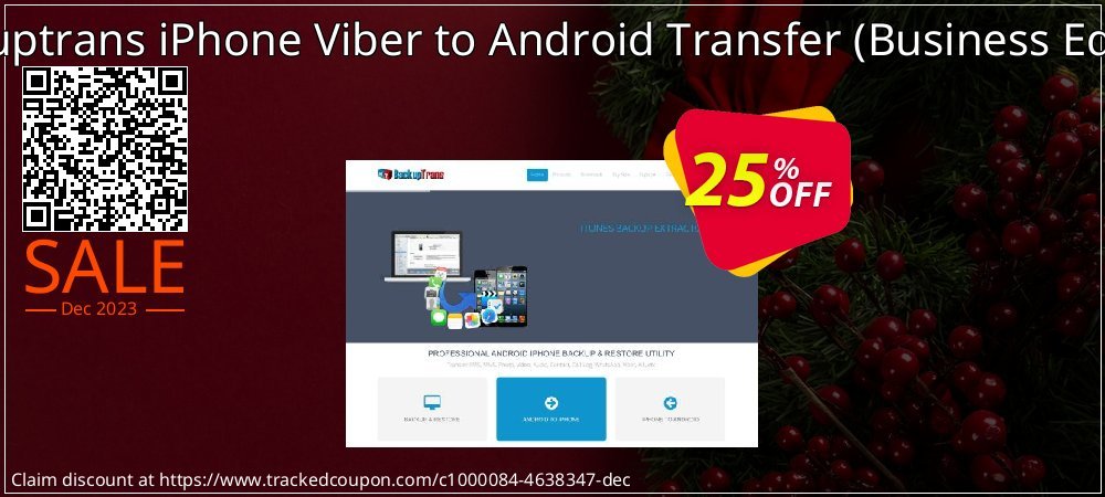 Backuptrans iPhone Viber to Android Transfer - Business Edition  coupon on April Fools' Day offering sales
