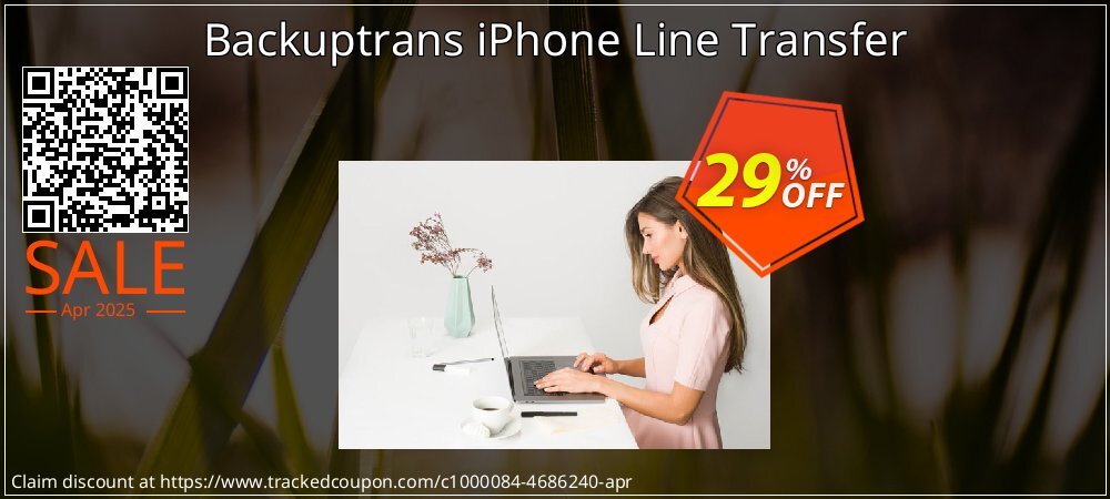 Backuptrans iPhone Line Transfer coupon on National Walking Day sales