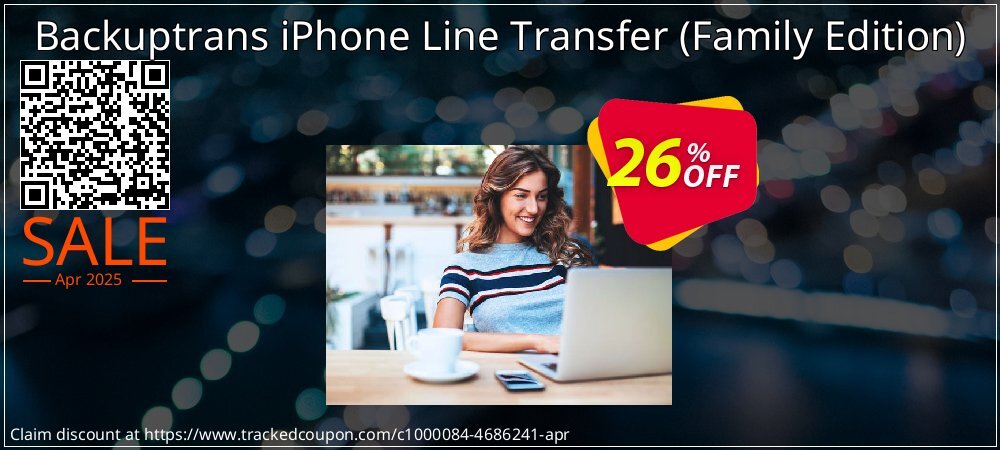 Backuptrans iPhone Line Transfer - Family Edition  coupon on Palm Sunday sales