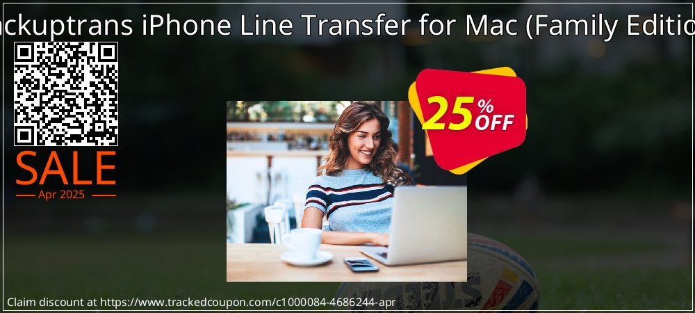 Backuptrans iPhone Line Transfer for Mac - Family Edition  coupon on World Password Day offering sales
