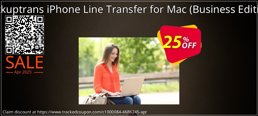 Backuptrans iPhone Line Transfer for Mac - Business Edition  coupon on National Walking Day offering sales