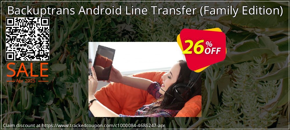 Backuptrans Android Line Transfer - Family Edition  coupon on April Fools' Day discounts