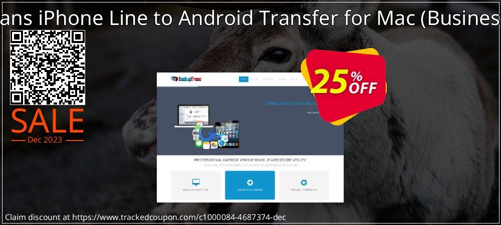 Backuptrans iPhone Line to Android Transfer for Mac - Business Edition  coupon on Tell a Lie Day sales