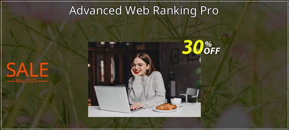 Advanced Web Ranking Pro coupon on April Fools' Day offering discount