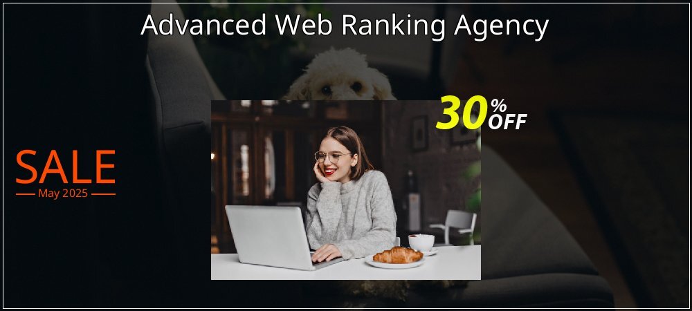 Advanced Web Ranking Agency coupon on April Fools' Day offering discount